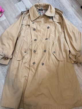 Vintage Burberry Trench Coat Made in Poland